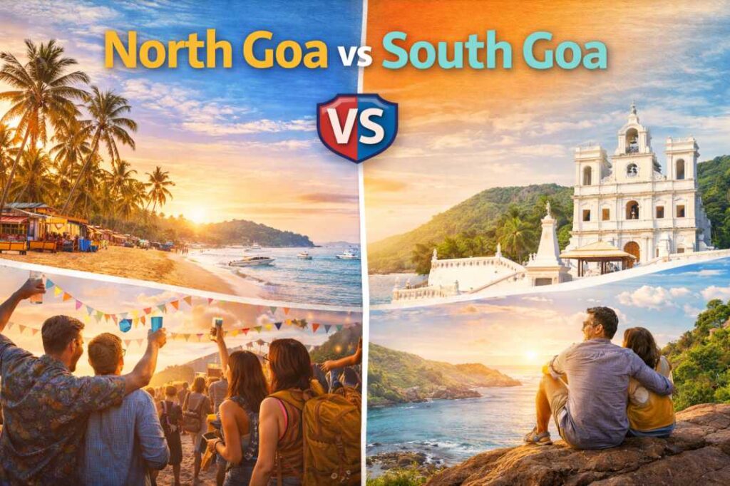 North Goa vs South Goa: best places to explore?