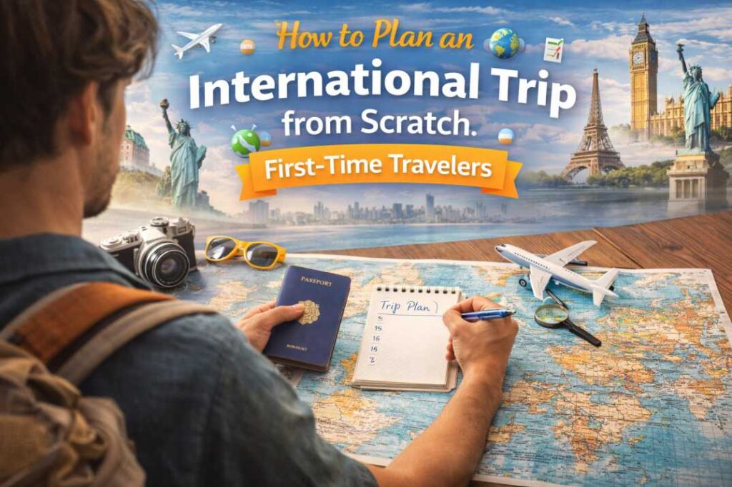 How to Plan an International Trip from Scratch First-Time Travelers