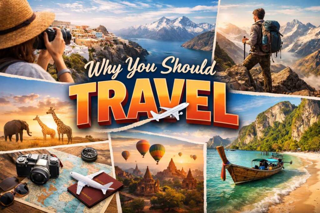 Why You Should Travel: Real 5 Reasons That Go Beyond Just Taking a Break