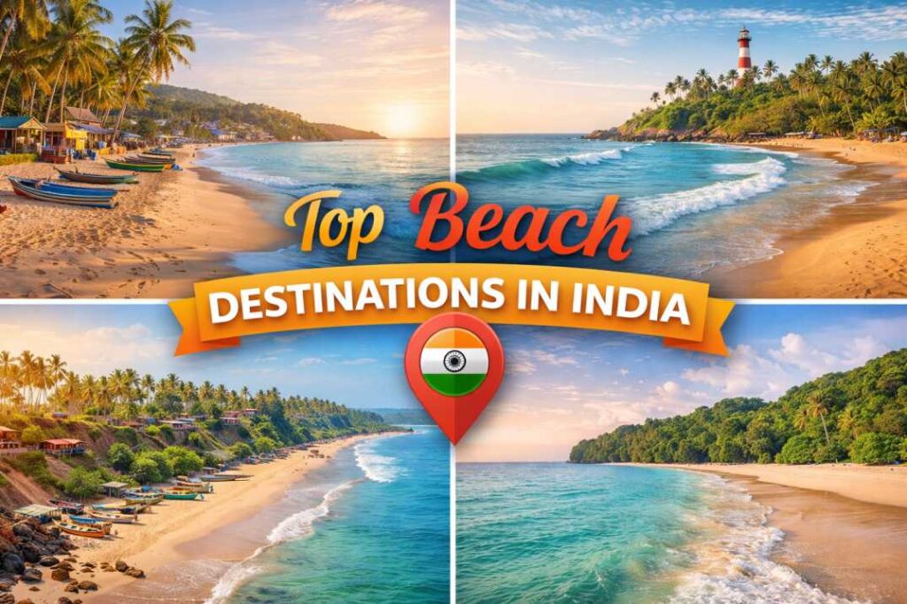 Top 4 Beach Destinations in India