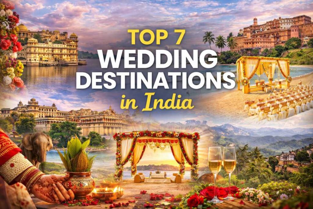 Top 7 Wedding Destinations in India
